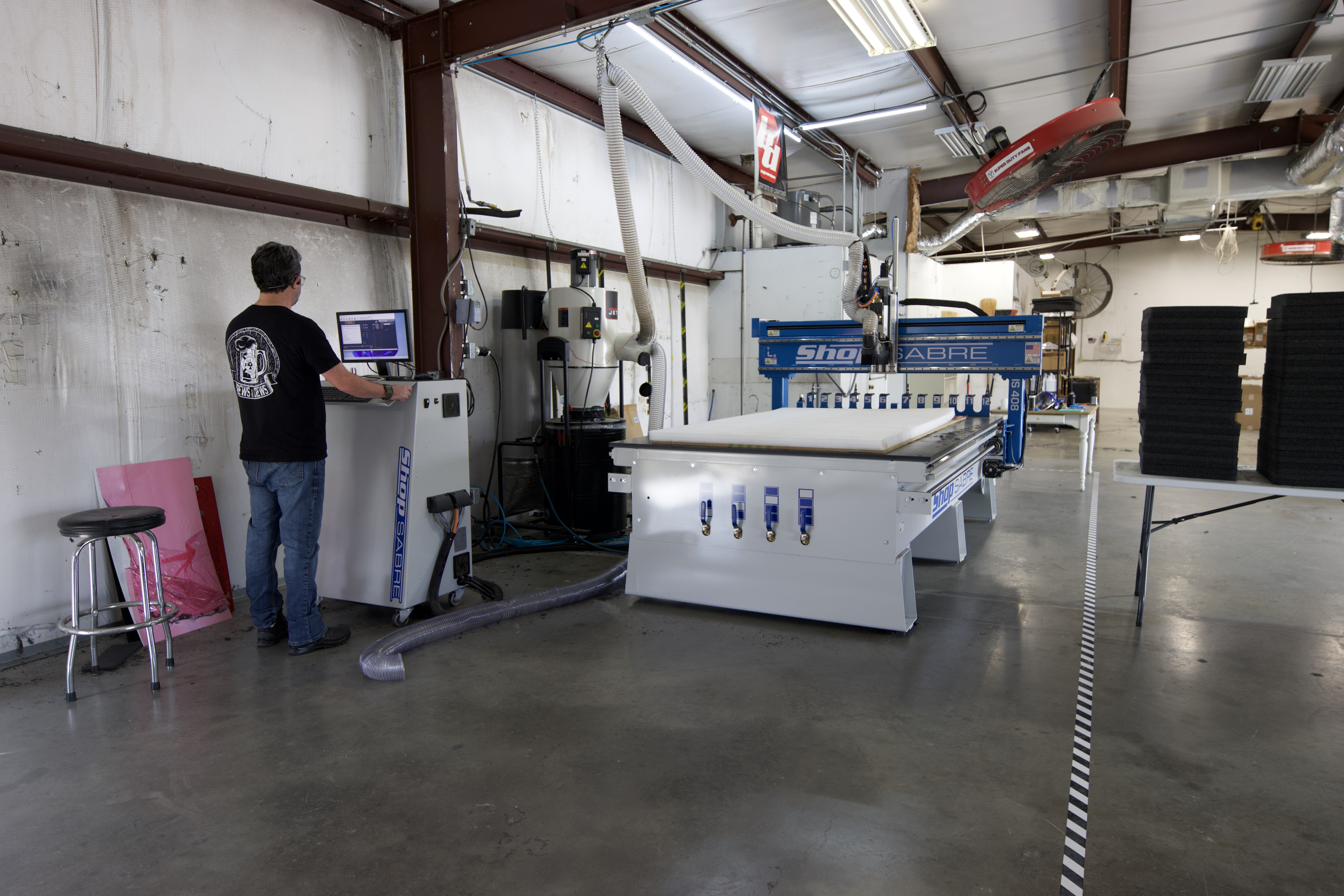 TX CNC shop