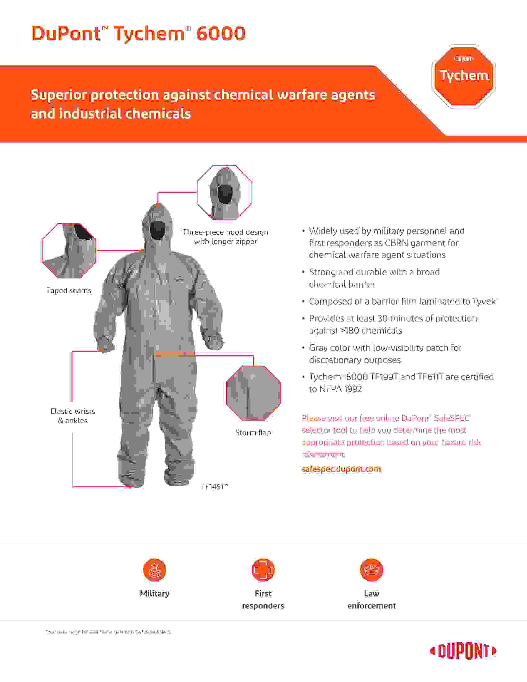 Tychem 6000 Datasheet