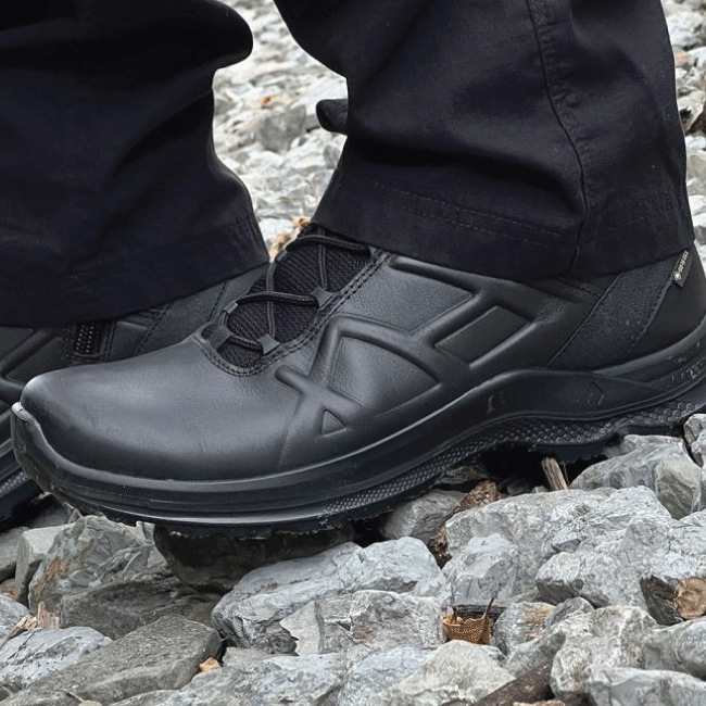 HAIX Black Eagle Tactical 2.0 GTX Mid Side Zip – Waterproof Duty Boot with Quick Entry — view 4