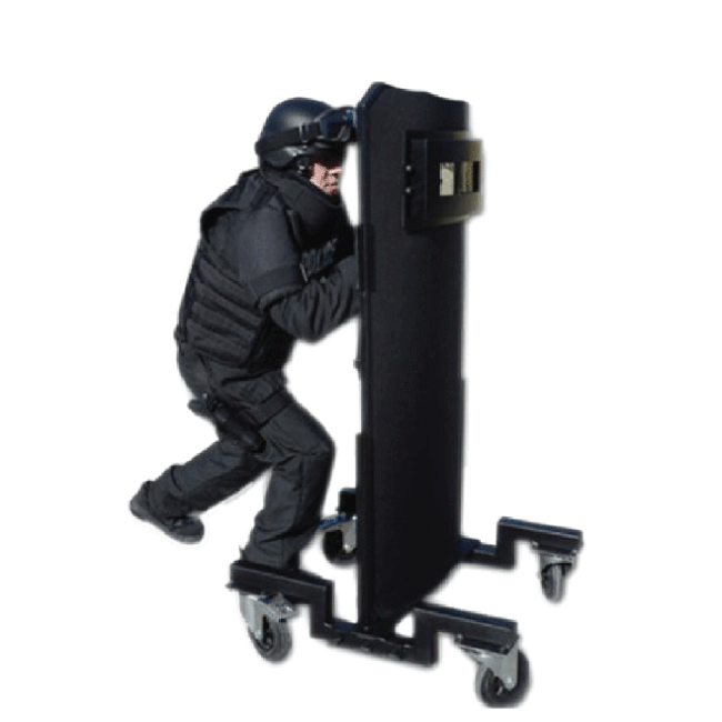 United Shield Quad Trolley – Ballistic Shield Carrying System — view 2