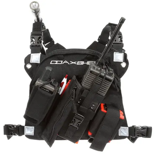 Coaxsher RCP-1 Pro Radio Chest Harness – Comfortable, Pack-Ready Communications Rig