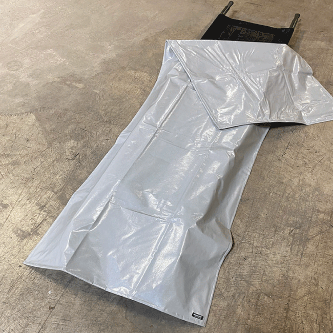 DCON Medical Litter Cover – Protective Barrier for Mass Casualty Response — view 3