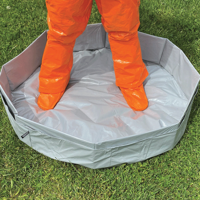 DCON Retention Pool/Pit – Chemical-Resistant Decontamination Containment by M2DCON