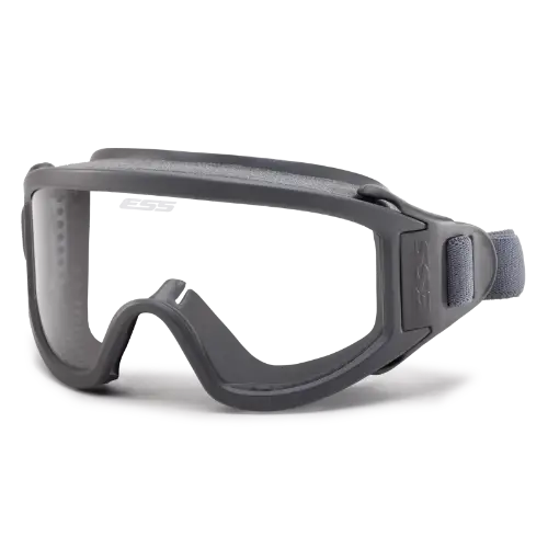 ESS Striketeam WF Goggles w/ Clear Lens – Wildland Fire Goggle with Speed-Clip Strap