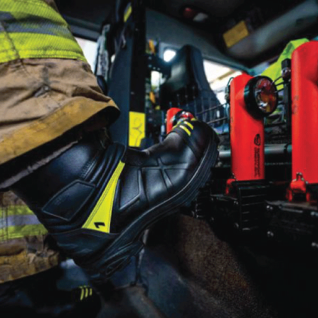 HAIX Fire Eagle Air Lightweight NFPA Structural Firefighting Boots — view 6
