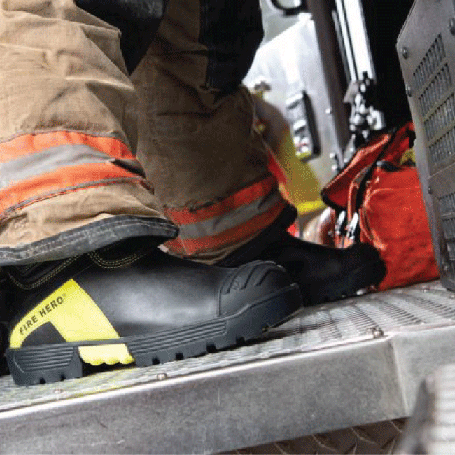 HAIX Fire Hero Xtreme Dual-Certified NFPA Structural Firefighting Boots — view 6