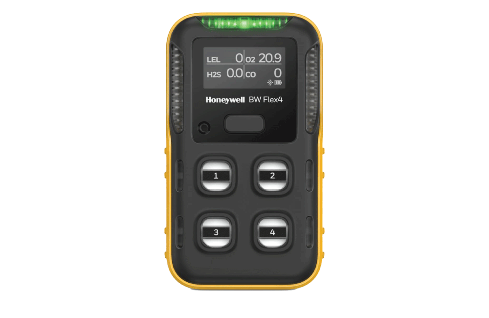 FlexImg3.png Honeywell BW Flex – Multi-Gas Detector with Bluetooth and i-Series Sensor Technology — view 3