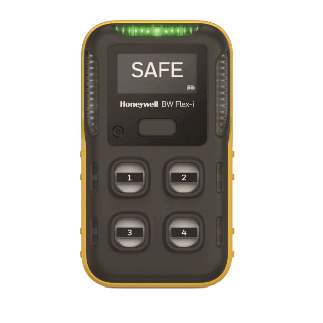 Honeywell BW Flex – Multi-Gas Detector with Bluetooth and i-Series Sensor Technology