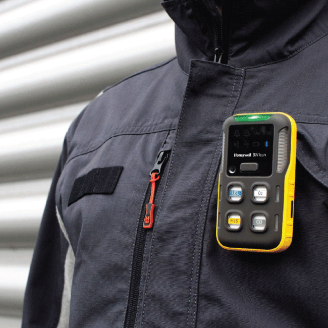 Honeywell BW Icon – 4-Gas Detector with Fixed 2-Year Life and Icon-Based Display — view 2