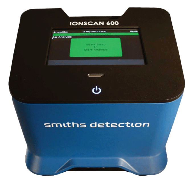 IONSCAN 600 – Desktop Trace Detector for Explosives and Narcotics