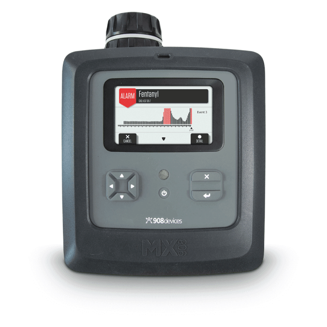 MX908 – High-Pressure Mass Spectrometry Trace Detector