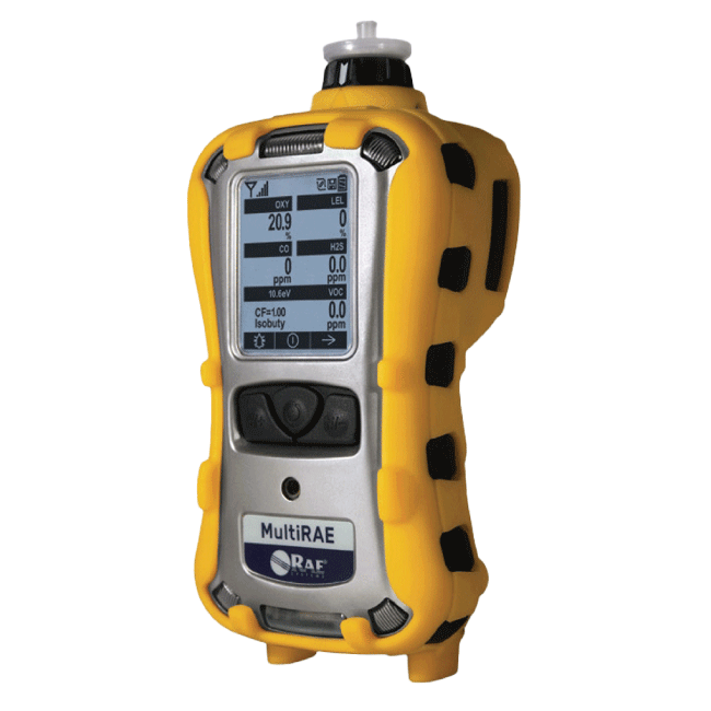 Honeywell MultiRAE – Wireless Six-Gas Monitor with PID, NDIR & Custom Sensor Options — view 2