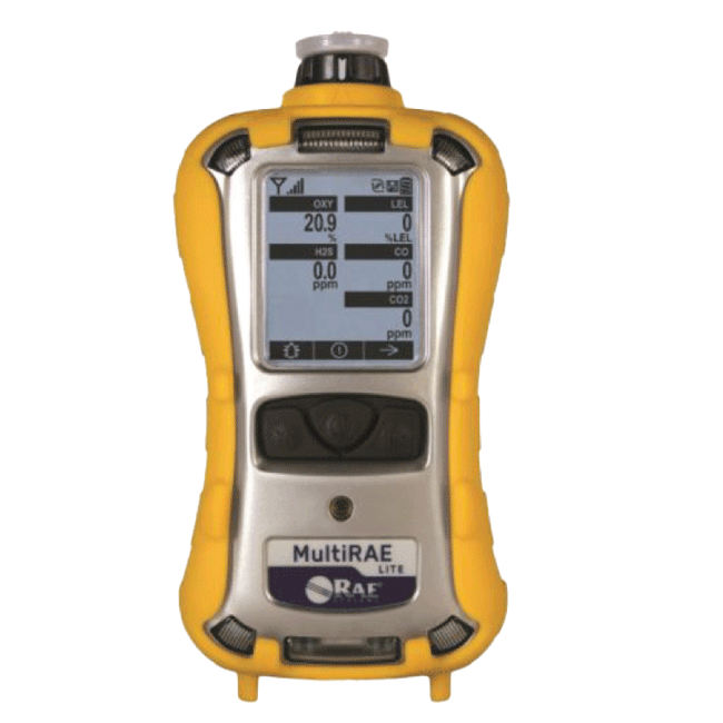 Honeywell MultiRAE Lite – Wireless One-to-Six Gas Monitor for VOCs, Combustibles & Toxic Gases