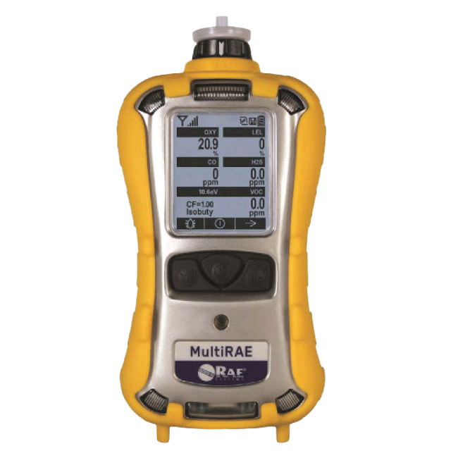 Honeywell MultiRAE – Wireless Six-Gas Monitor with PID, NDIR & Custom Sensor Options