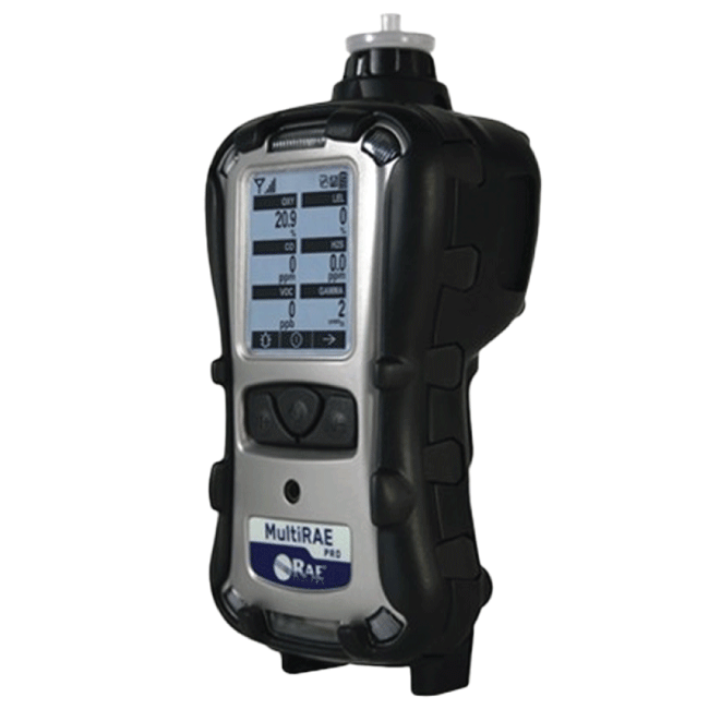 Honeywell MultiRAE Pro – Wireless Multi-Threat Gas Detector with Gamma Radiation Sensor — view 2