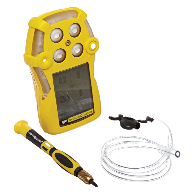 Honeywell GasAlert Quattro – Rugged Four-Gas Detector for Confined Space Entry and Industrial Safety — view 3