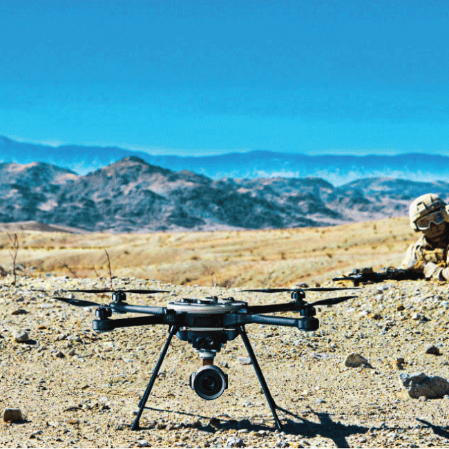 FLIR R80D SkyRaider Tactical UAS with AI & Payload Delivery — view 5