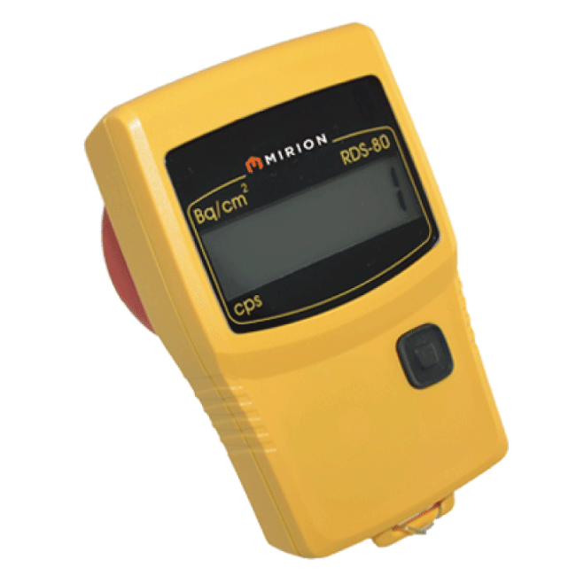 Mirion RDS-80 Surface Contamination Meter for Radiation Detection