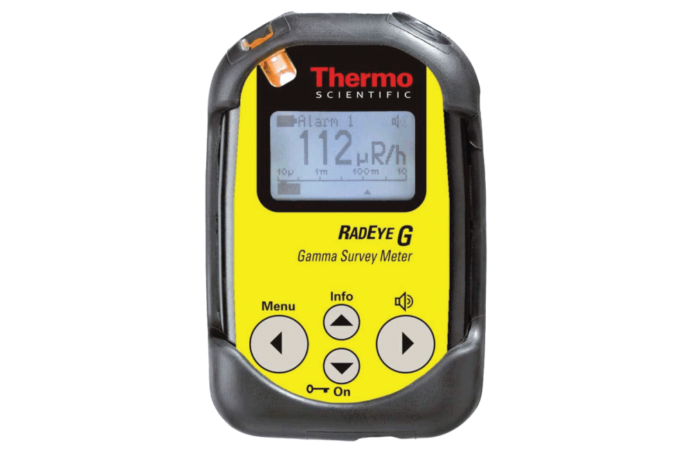 RadEyeGMain.png RadEye G Personal Gamma Radiation Detector – Thermo Scientific Geiger Counter
