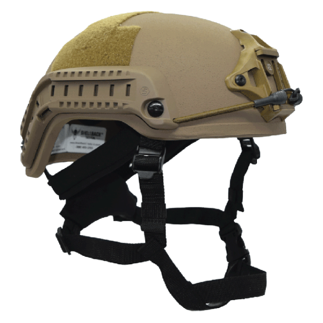 Shellback Tactical High Cut Level IIIA SF ACH Helmet – Elite Ballistic Head Protection for Special Operations — view 3