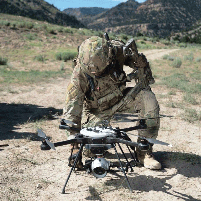 FLIR SkyRanger R70 Small Tactical VTOL UAS with AI & Payload Delivery — view 6