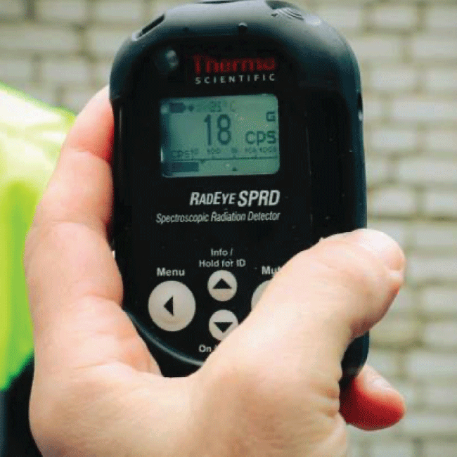 Thermo Scientific RadEye SPRD – Compact Gamma Radiation Detector with Nuclide ID — view 5