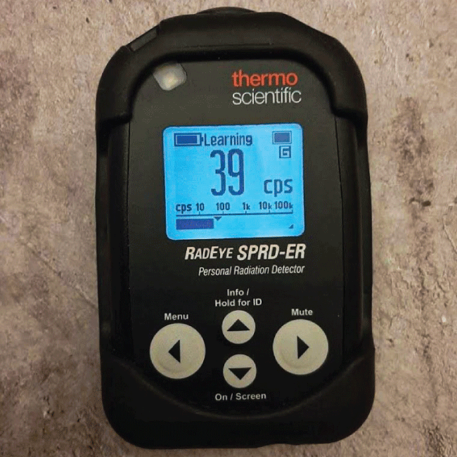 Thermo Scientific RadEye SPRD-ER – High-Sensitivity Radiation Detector with NBR & Dose Rate Measurement — view 5