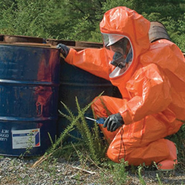 Zytron 500 Level A Hazmat Suit – Kappler Chemical Protective Gear for Emergency Response — view 4