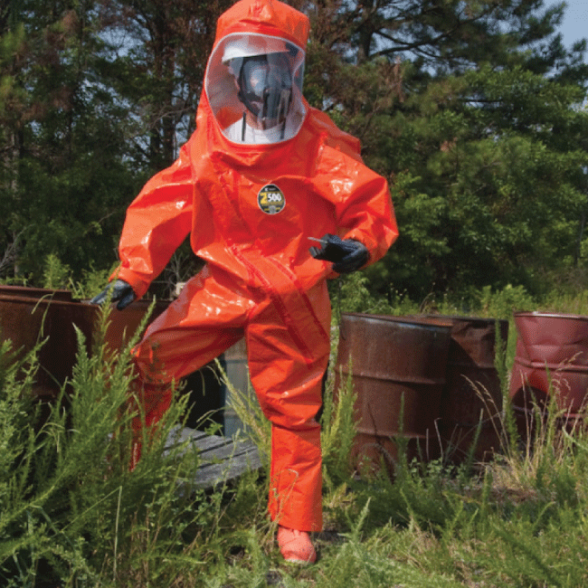Zytron 500 Level A Hazmat Suit – Kappler Chemical Protective Gear for Emergency Response — view 5