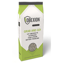 15lb. Bag Obexion FR - Li-ION Battery Fire Containment Overpack