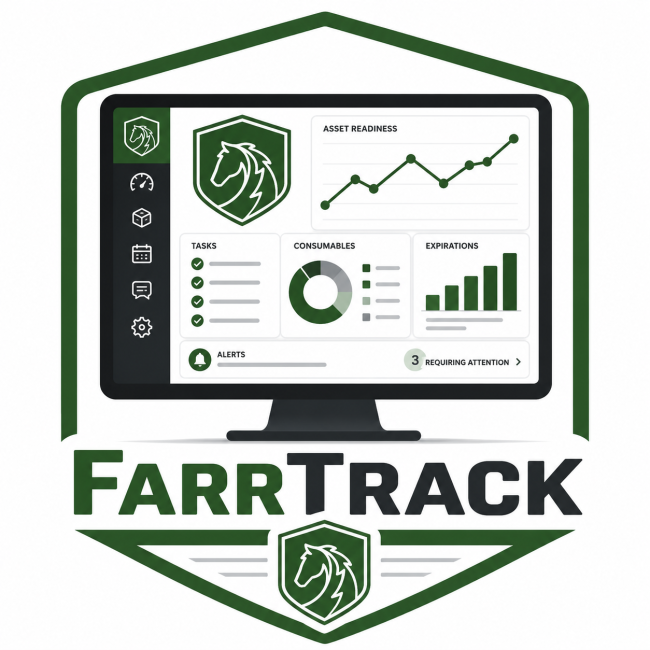 FarrTRACK Equipment Console