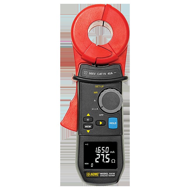 Clamp-On Ground Resistance Tester Model 6416