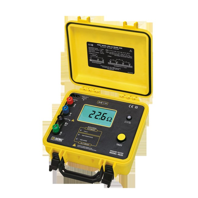 Digital Ground Resistance Tester Model 4630