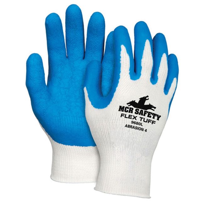 FlexTuff latex-coated gloves
