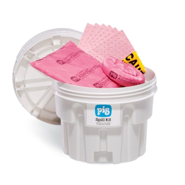 PIG HazMat Spill Kit in 20-Gal Overpack Salvage Drum (KIT311)