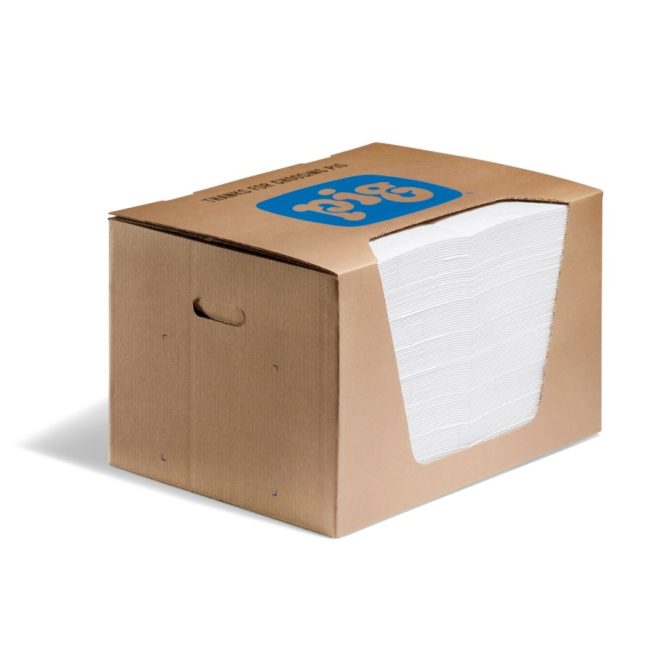 PIG Oil-Only Mat Pads in Dispenser Box (MAT440)