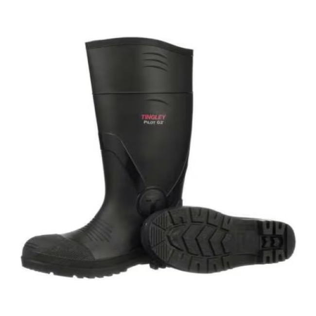 Pilot / Steel-toe PVC knee boot