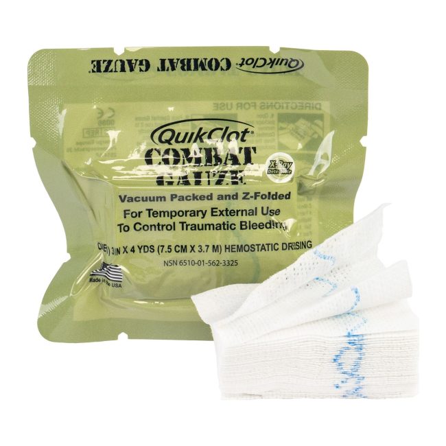 QuikClot Combat Gauze (Z-Fold)