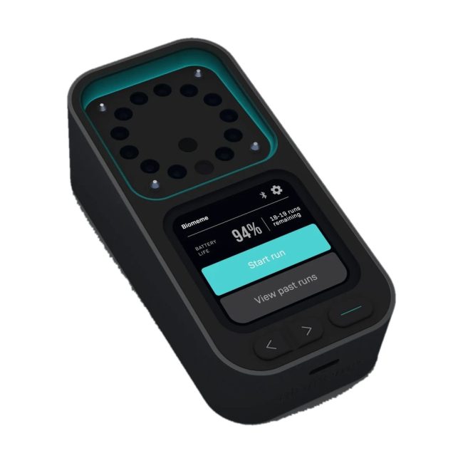 Biomeme/5 portable molecular testing instrument