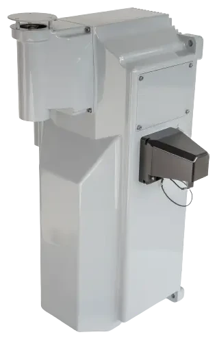 Proengin AP4C-FB fixed chemical and biological detector, light-coloured housing seen from the front right