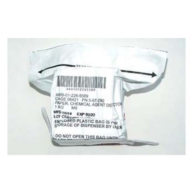 M9 Chemical Agent Detector Paper Roll (9.1 m x 5.1 cm)