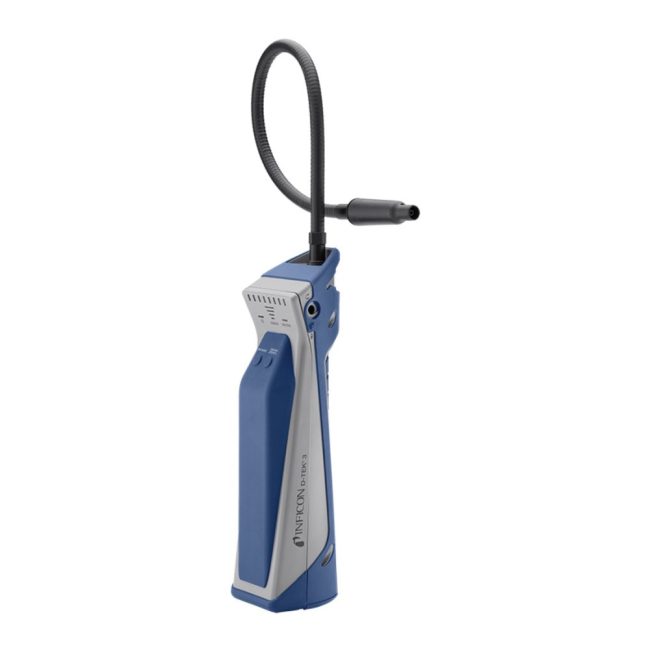 Inficon D-TEK 3 Refrigerant Leak Detector, Infrared Sensor, 17 in Probe, 0.04 oz/yr