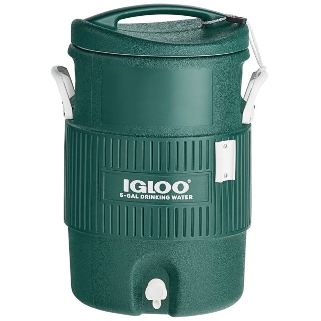 Igloo Beverage Cooler, 5 gal., Green