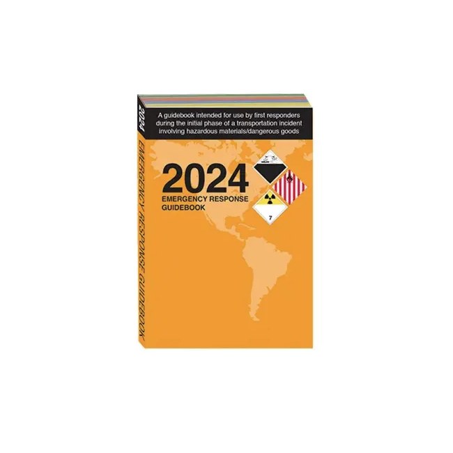 Labelmaster Safety and DOT Reference Book, 2024 Emergency Response Guidebook, English, Standard Bound
