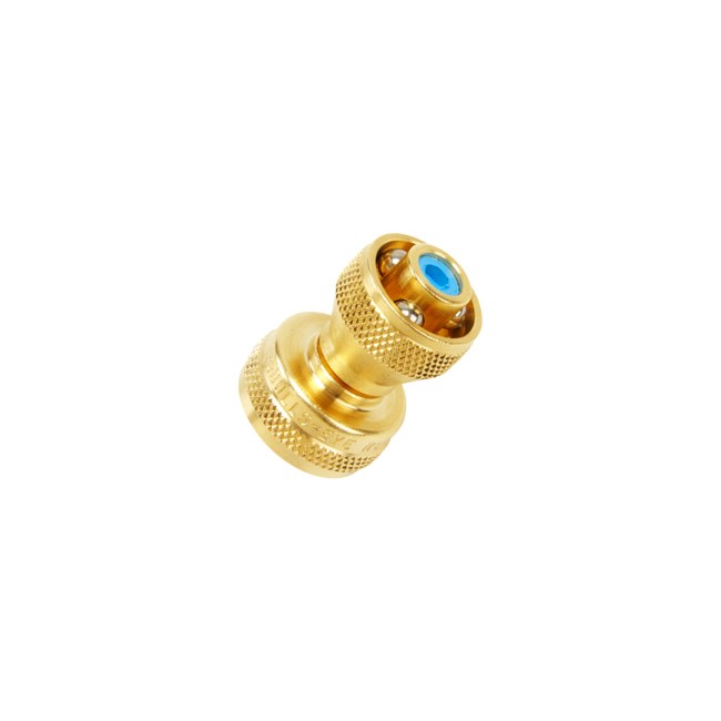 Bullseye Power Nozzle Adjustable Multi-Pattern Brass Hose Nozzle
