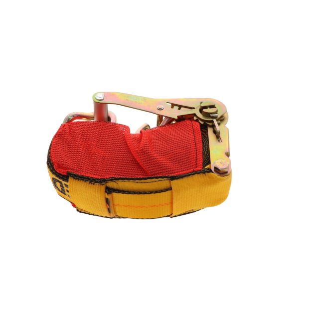 Kinedyne Tie-Down Strap, Ratchet, 27ft x 2In, 3335lb