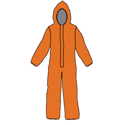 Illustration of the Kappler Zytron 500 Z5H428 coverall