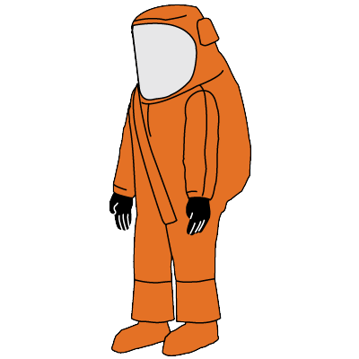Illustration of the Kappler Zytron 500 Z5S555 training suit