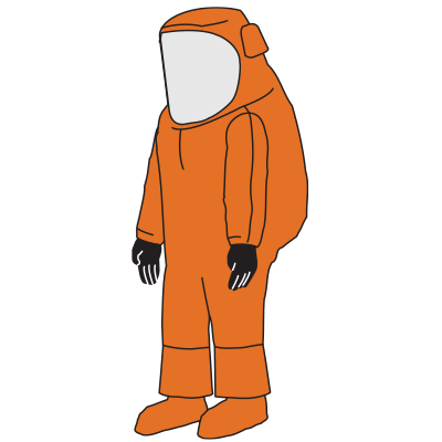 Illustration of the Kappler Zytron 500 Z5S556 training suit